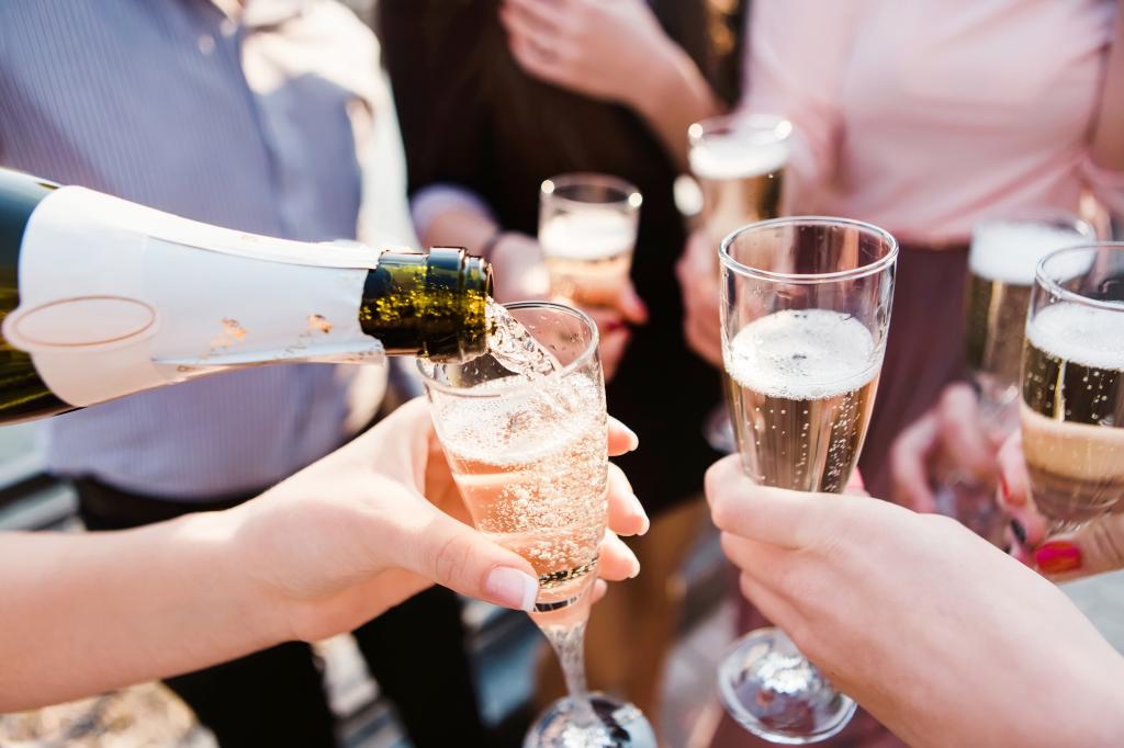 You've poured the champagne wrong, experts say - here's how to serve it right